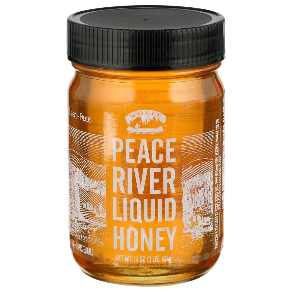 Peace River Honey Liquid Honey, 16 Ounce -- 6 per case