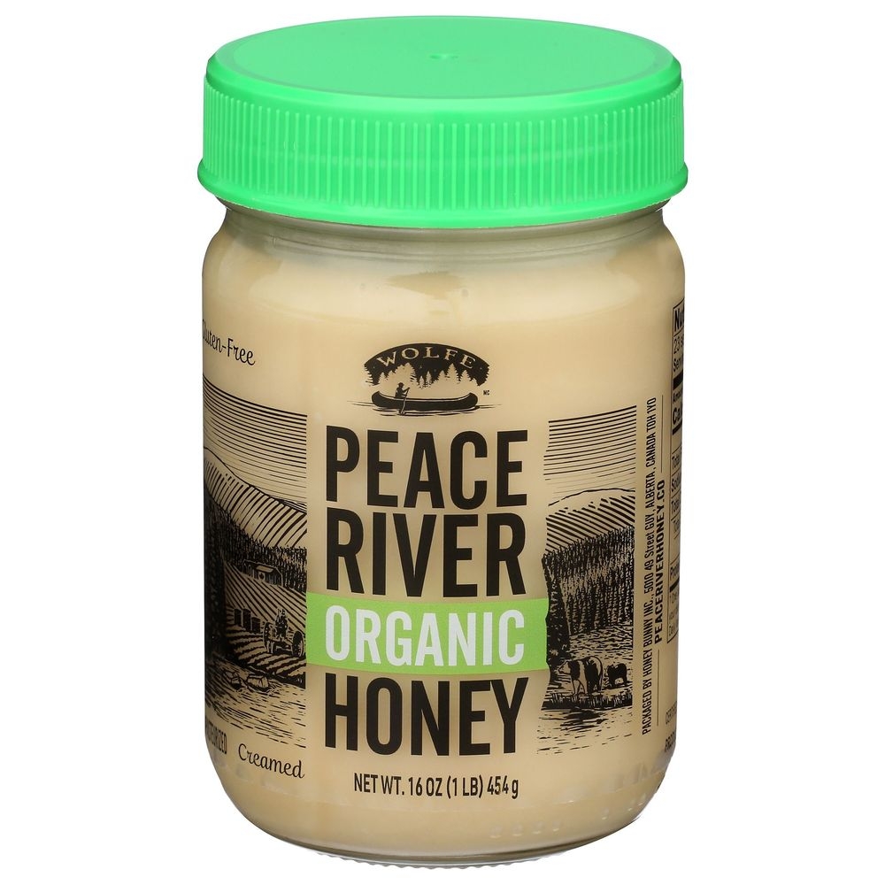 Peace River Honey Organic Creamed Honey, 16 Ounce -- 6 per case