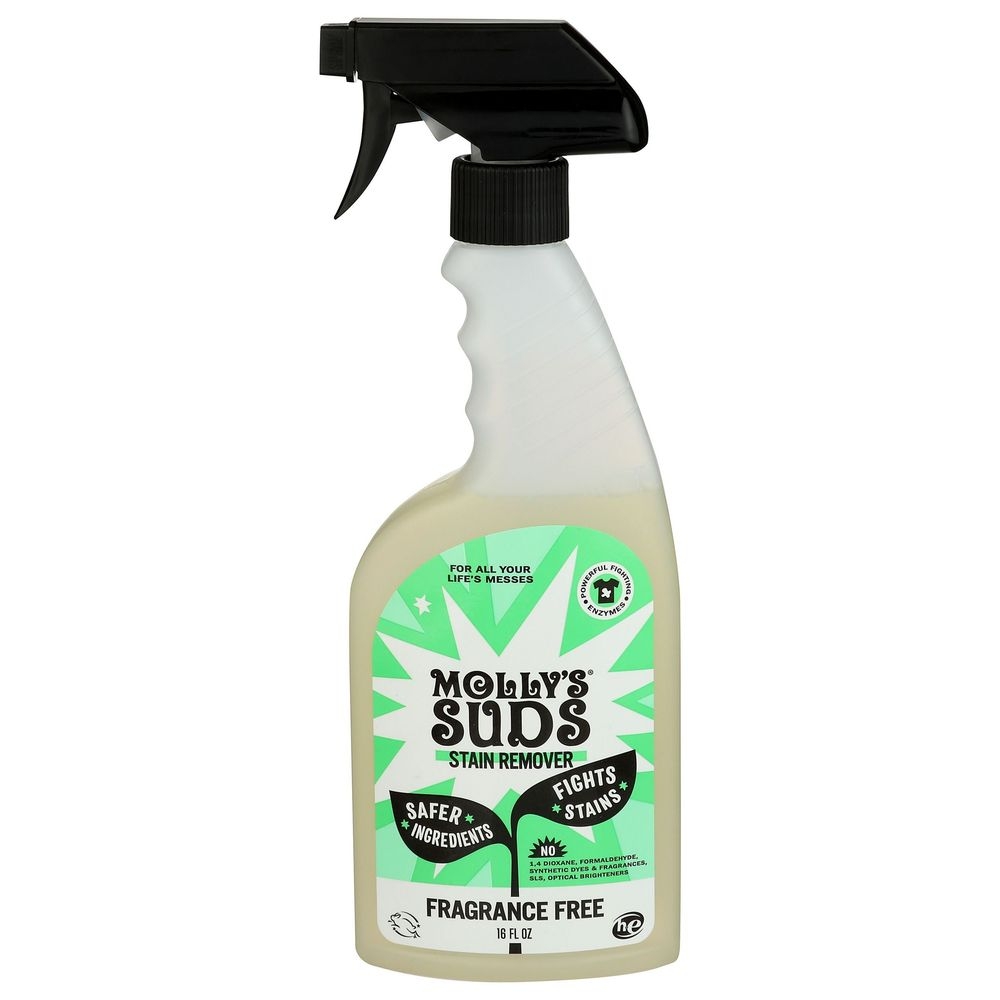 Mollys Suds Unscented Stain Remover Spray, 16 Fluid Ounce -- 6 per case
