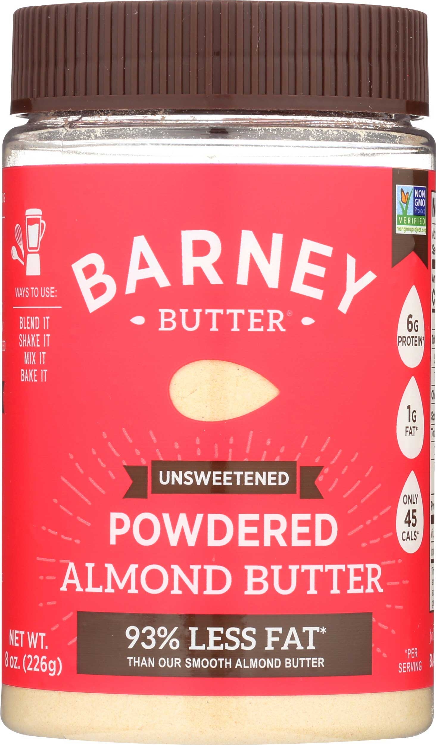 Barney Butter Powdered Almond Butter, 8 Ounce -- 6 per case