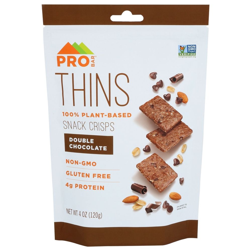 Probar Plant Based Double Chocolate Snack Crisp, 4 Ounce -- 6 per case