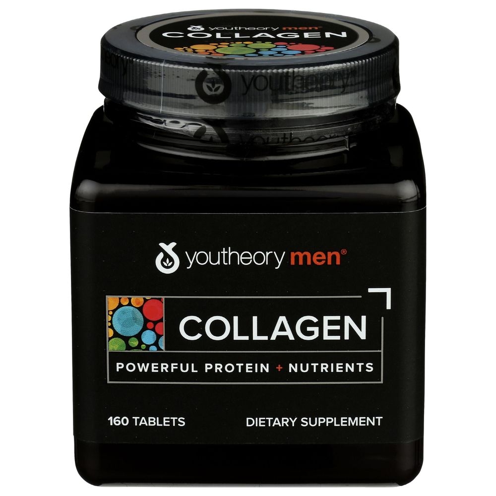 Youtheory Mens Advanced Collagen Tablets, 160 count