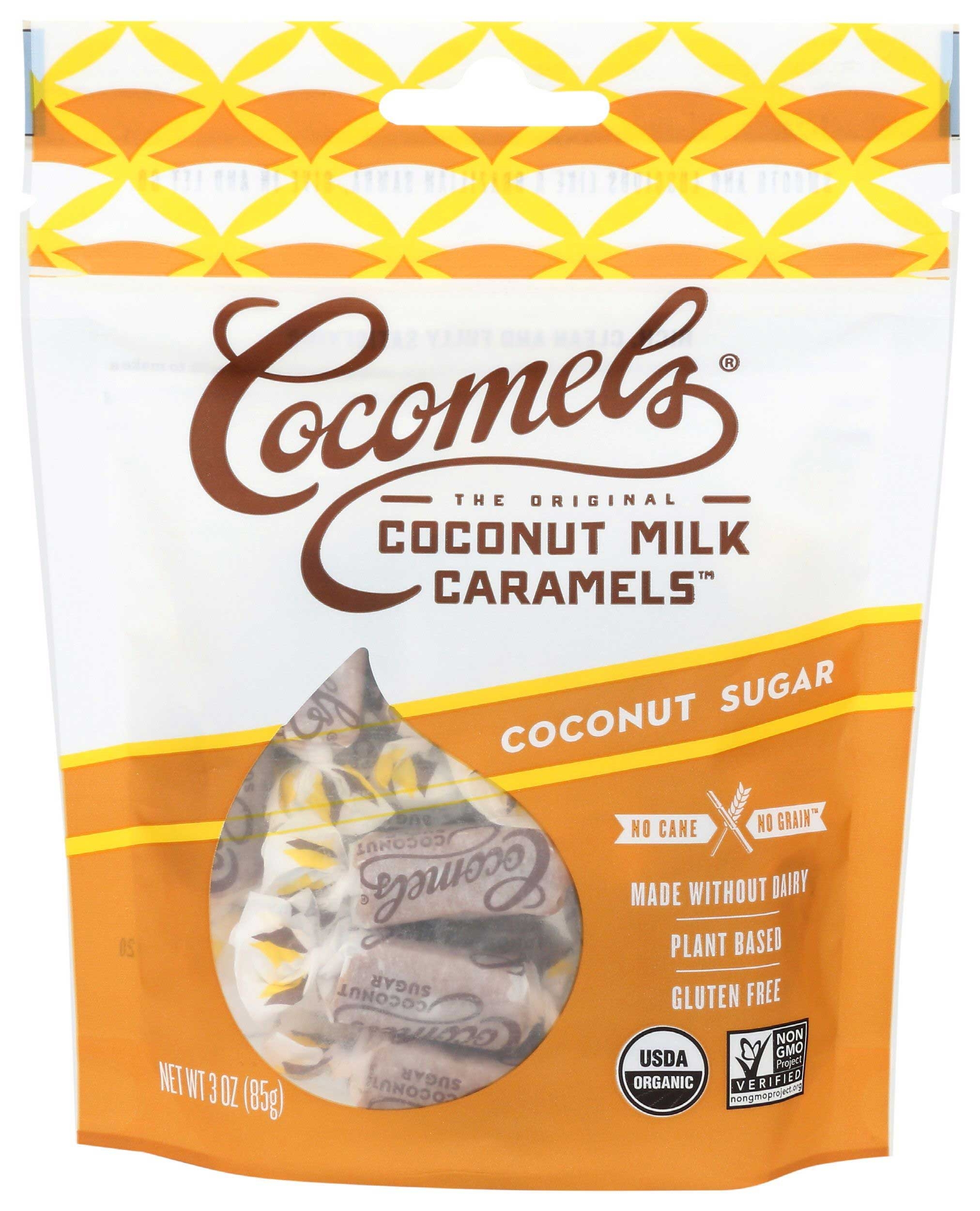 Cocomels Organic Coconut Sugar Coconut Milk Caramels, 3 Ounce -- 6 per case