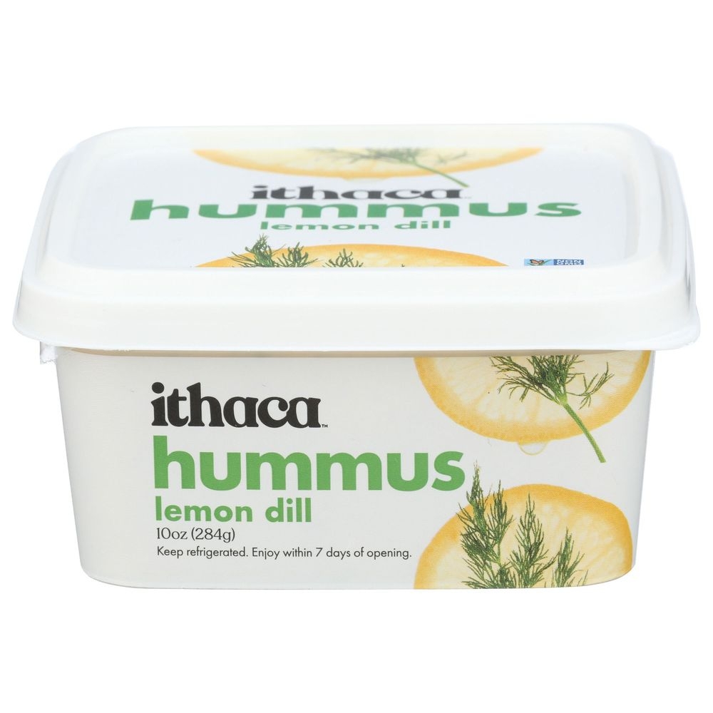Ithaca Lemon Dill Hummus, 10 Ounce -- 6 per case