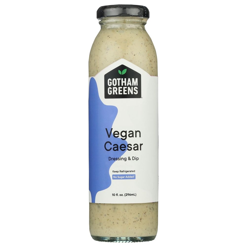 Gotham Greens Vegan Caesar Dressing and Dip, 10 Fluid Ounce -- 6 per case