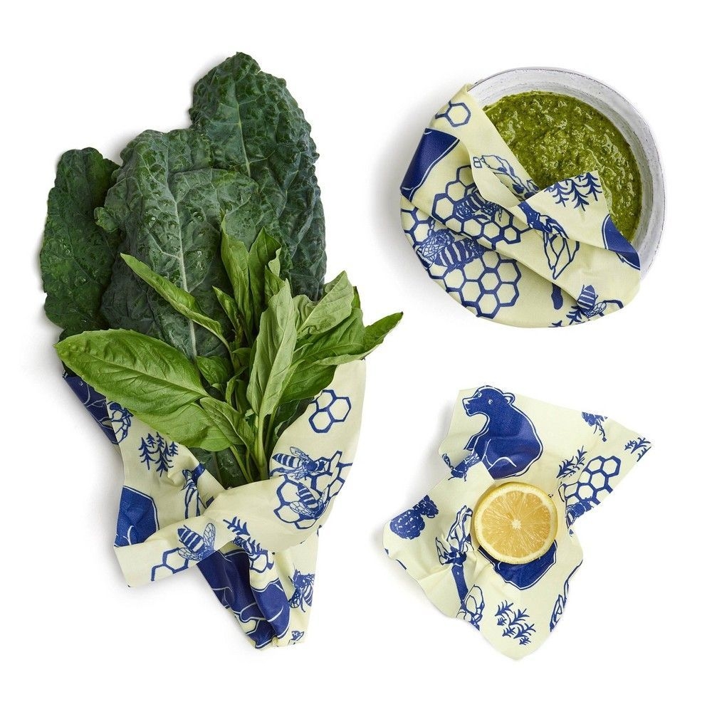 Bees Wrap Assorted Plastic Free Food Wrap, 3 count -- 6 per case