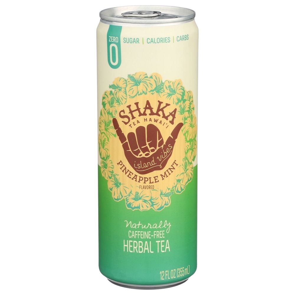 Shaka Pineapple Mint Tea, 12 Fluid Ounce -- 12 per case