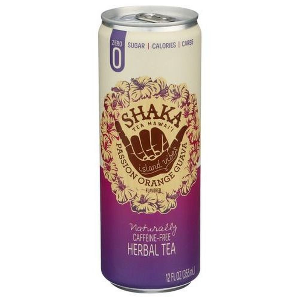Shaka Passion Orange Guava Herbal Tea - Ready to Drink, 12 Fluid Ounce -- 12 per case