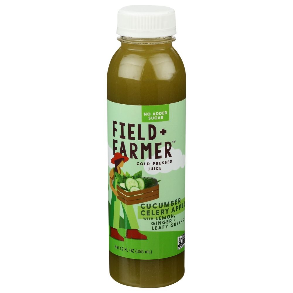 Field and Farmer Cucumber Apple Mint Juice, 12 Ounce -- 6 per case
