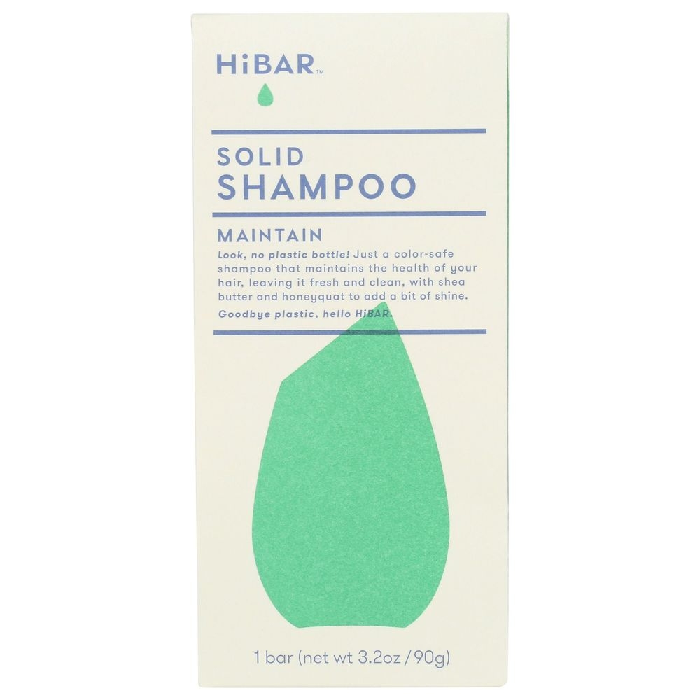 Hibar Maintain Solid Shampoo Bar, 3.2 Ounce