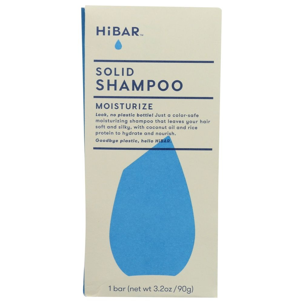 Hibar Moisturize Solid Shampoo Bar, 3.2 Ounce