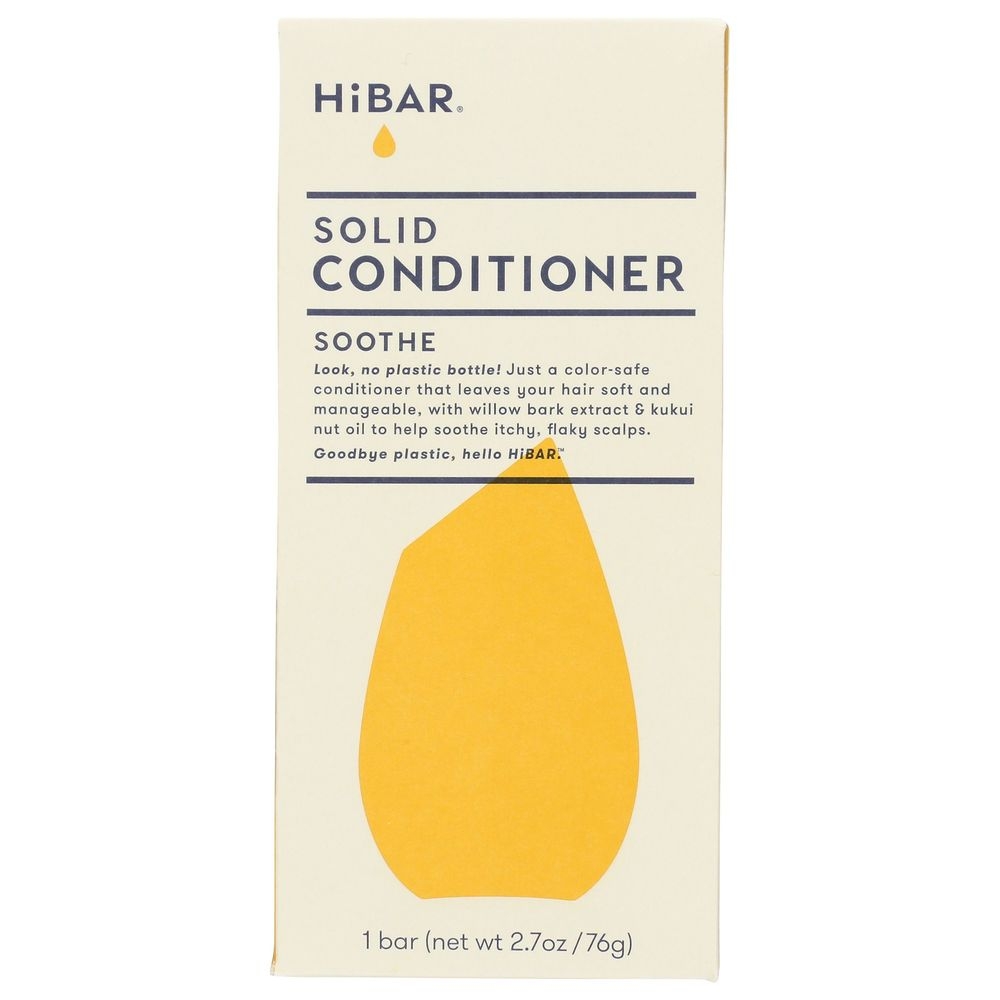 Hibar Soothe Solid Conditioner Bar, 2.7 Ounce