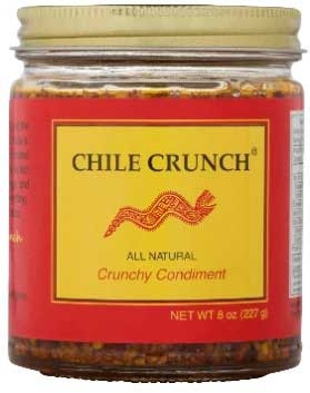 Chile Crunch Spicy Crunchy Condiment Seasoning, 8 Ounce -- 6 per case