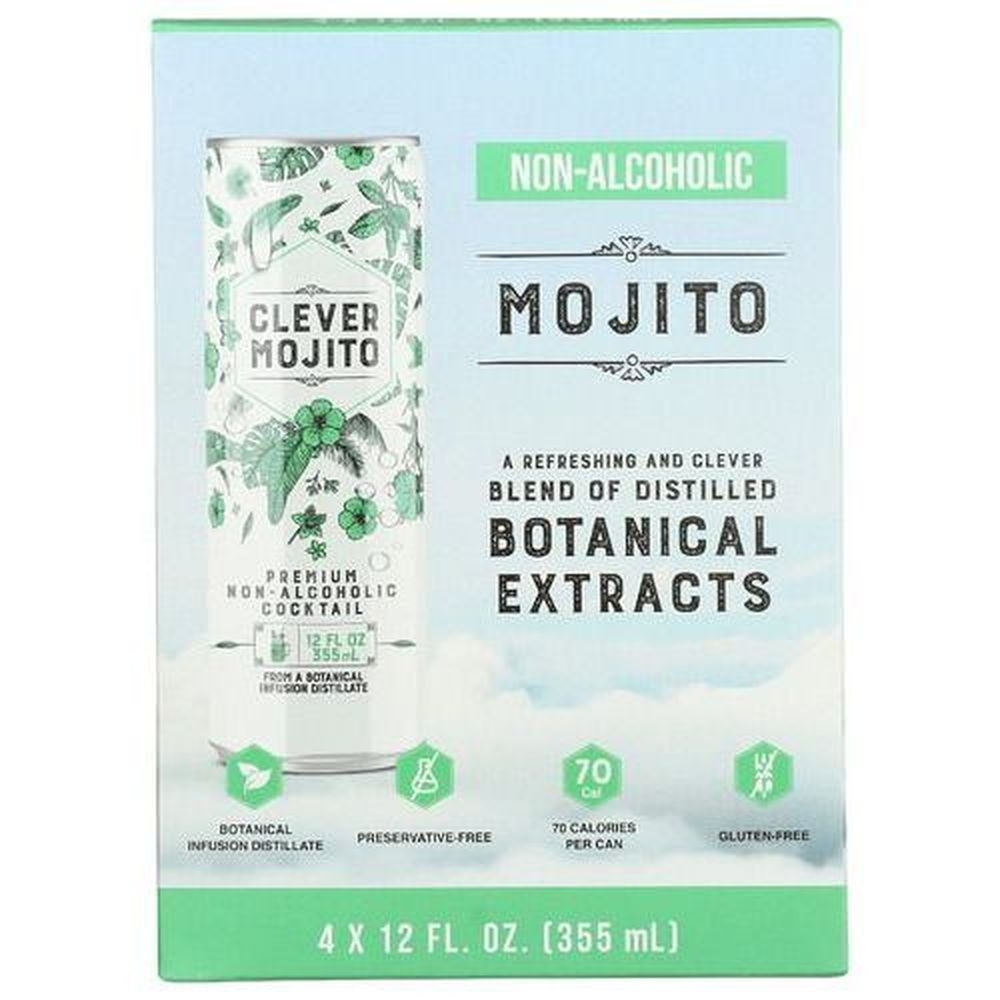 Clever Non-Alcoholic Mojito, 48 Fluid Ounce -- 6 per case