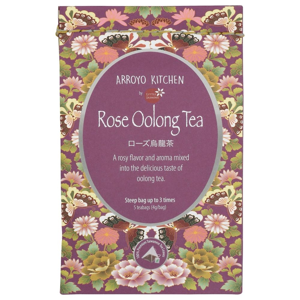 Arroyo Kitchen Rose Oolong Tea Bag, 0.7 Ounce -- 6 per case