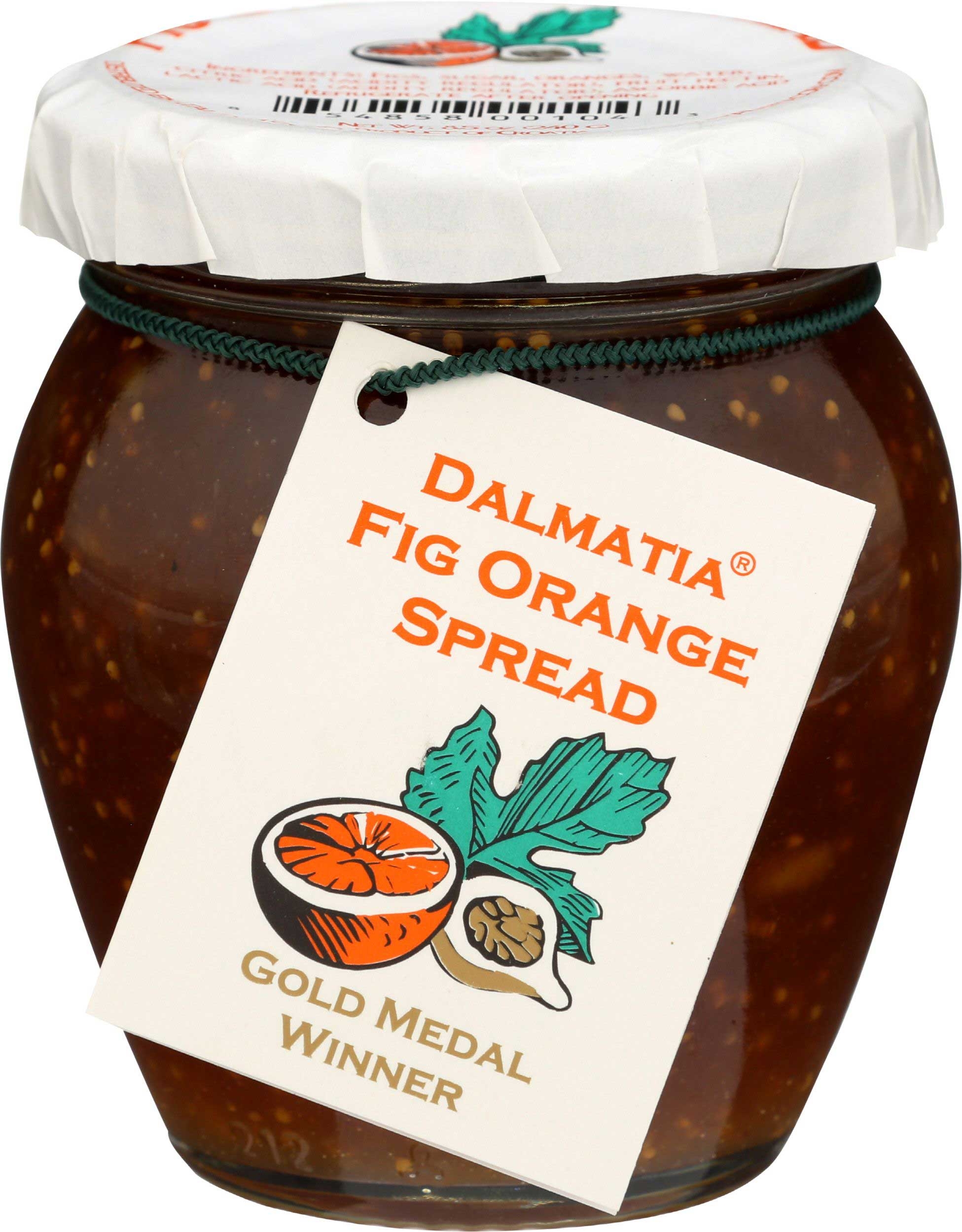 Dalmatia Fig Orange Spread, 8.5 Ounce -- 12 per case