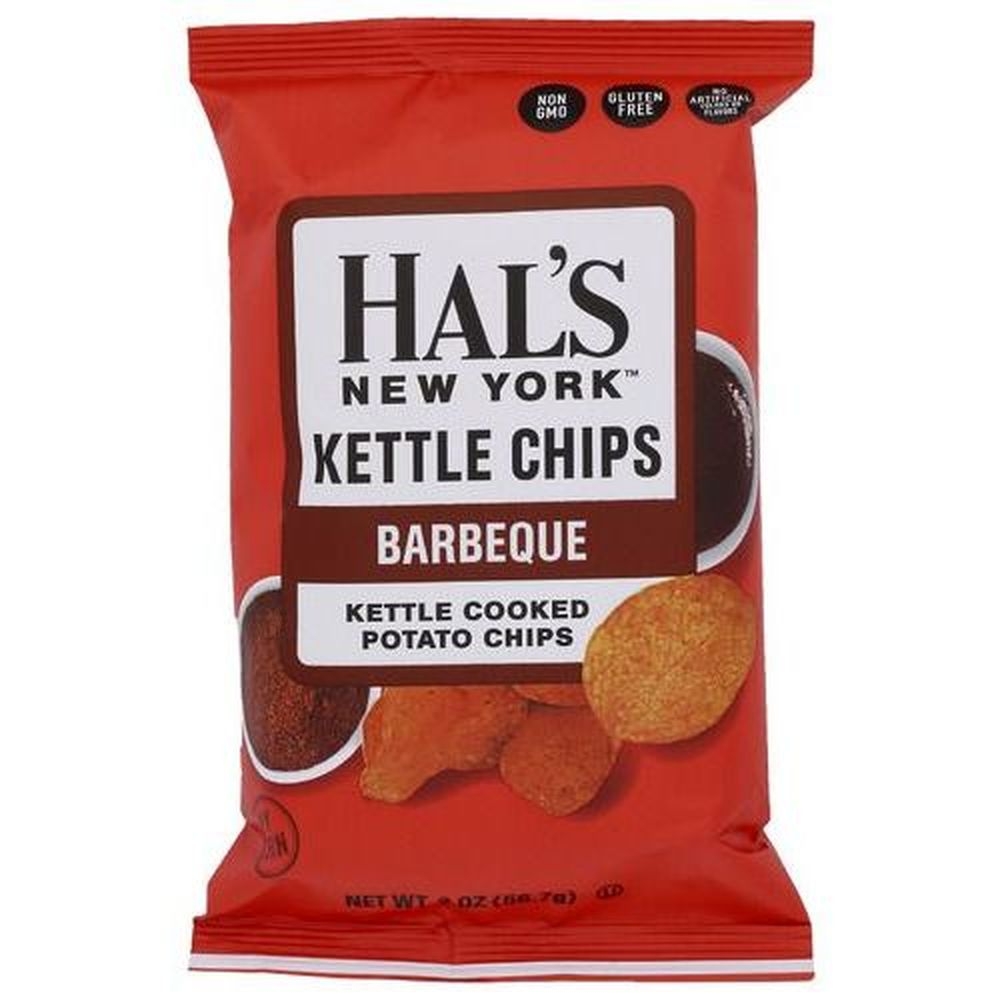 Hals New York Barbeque Kettle Chips, 2 Ounce -- 24 per case