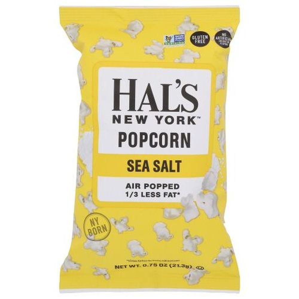 Hals New York Sea Salt Popcorn, 0.75 Ounce -- 24 per case