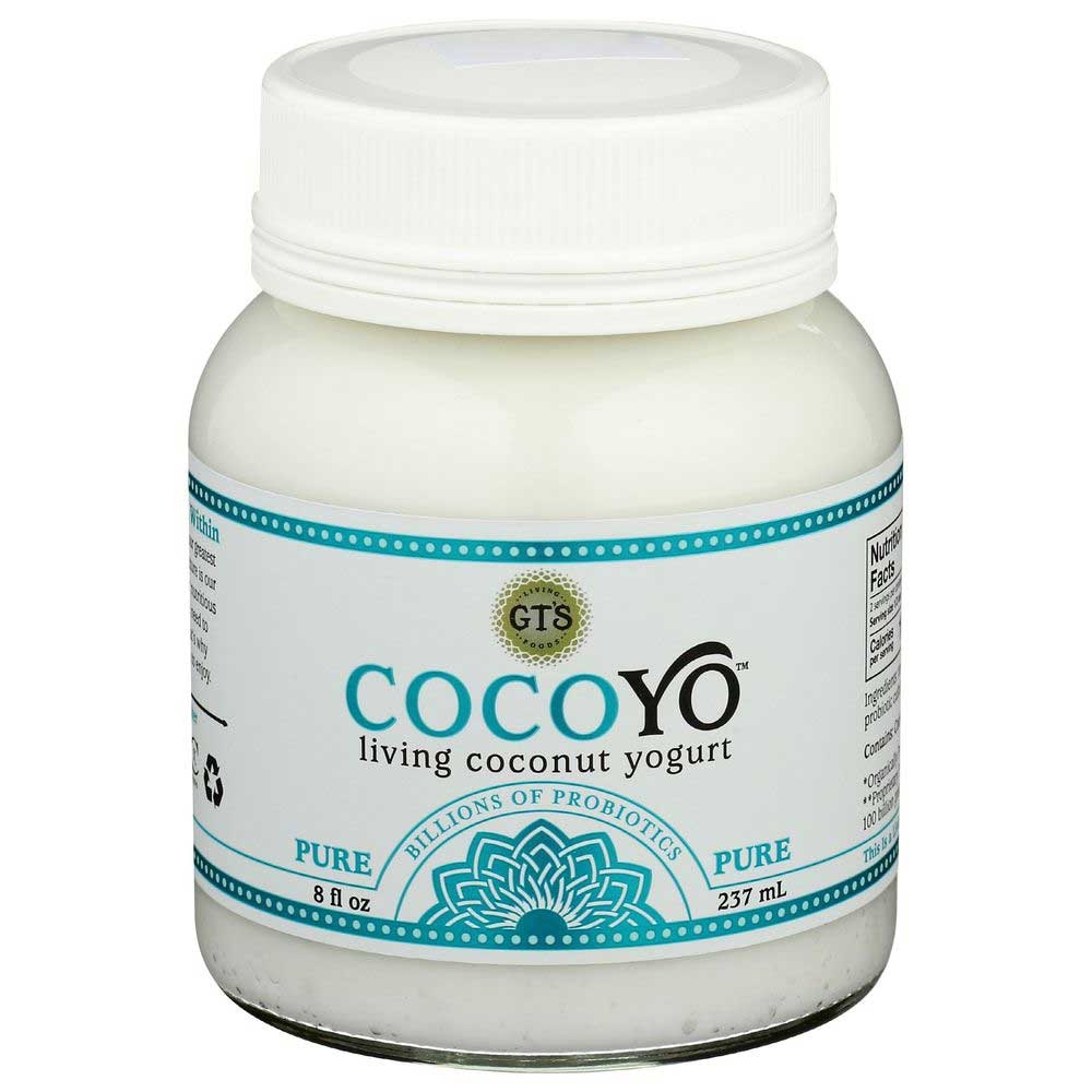 GTS Cocoyo Pure Living Coconut Yogurt, 8 Fluid Ounce -- 6 per case