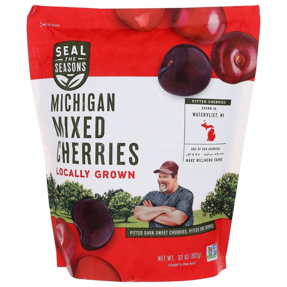 Seal The Seasons Mixed Michigan Cherries, 32 Ounce -- 6 per case