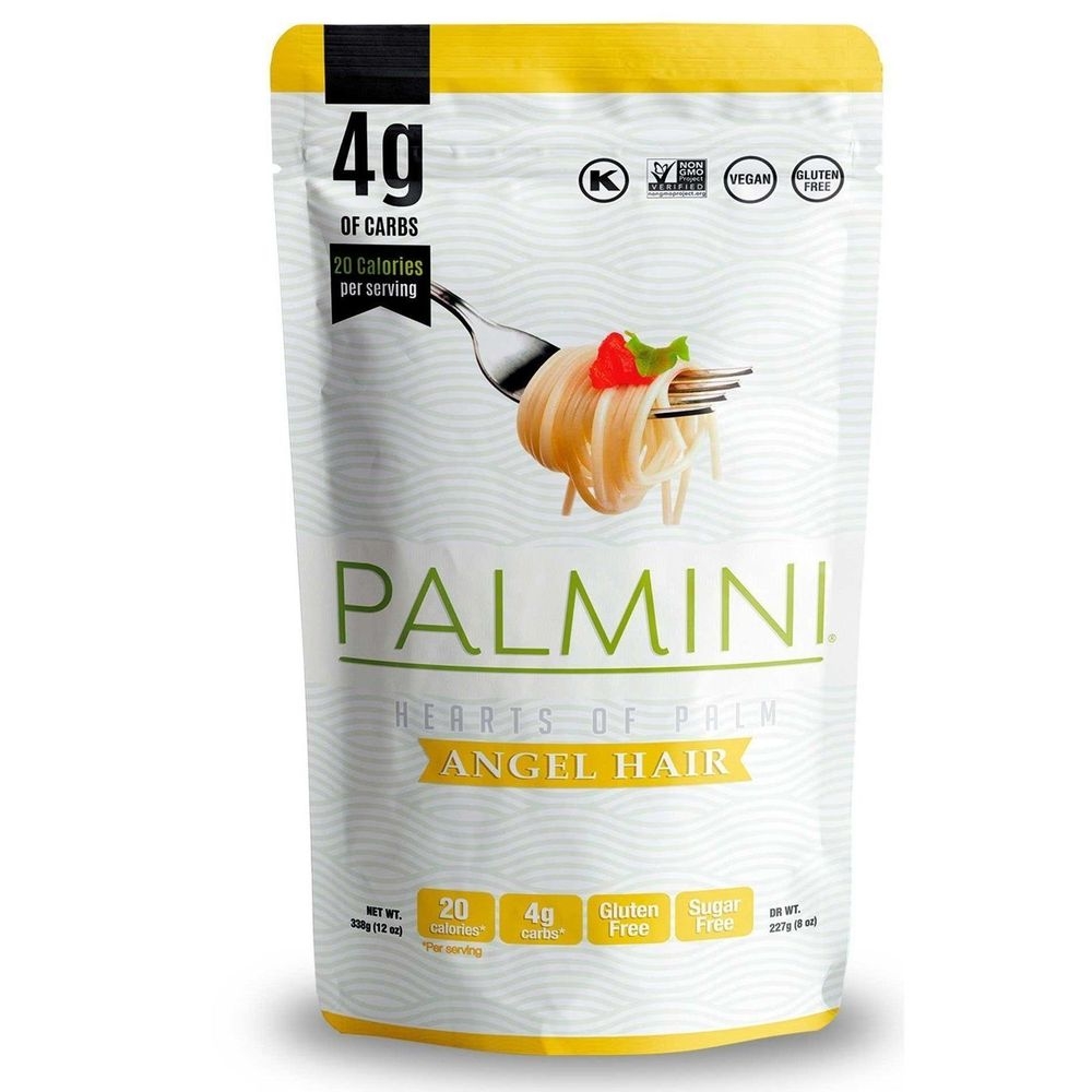 Palmini Hearts of Palm Angel Hair Pasta, 12 Ounce -- 6 per case