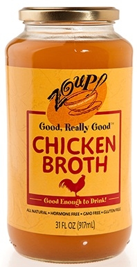 Zoup Good Really Chicken Broth, 31 Ounce -- 6 per case