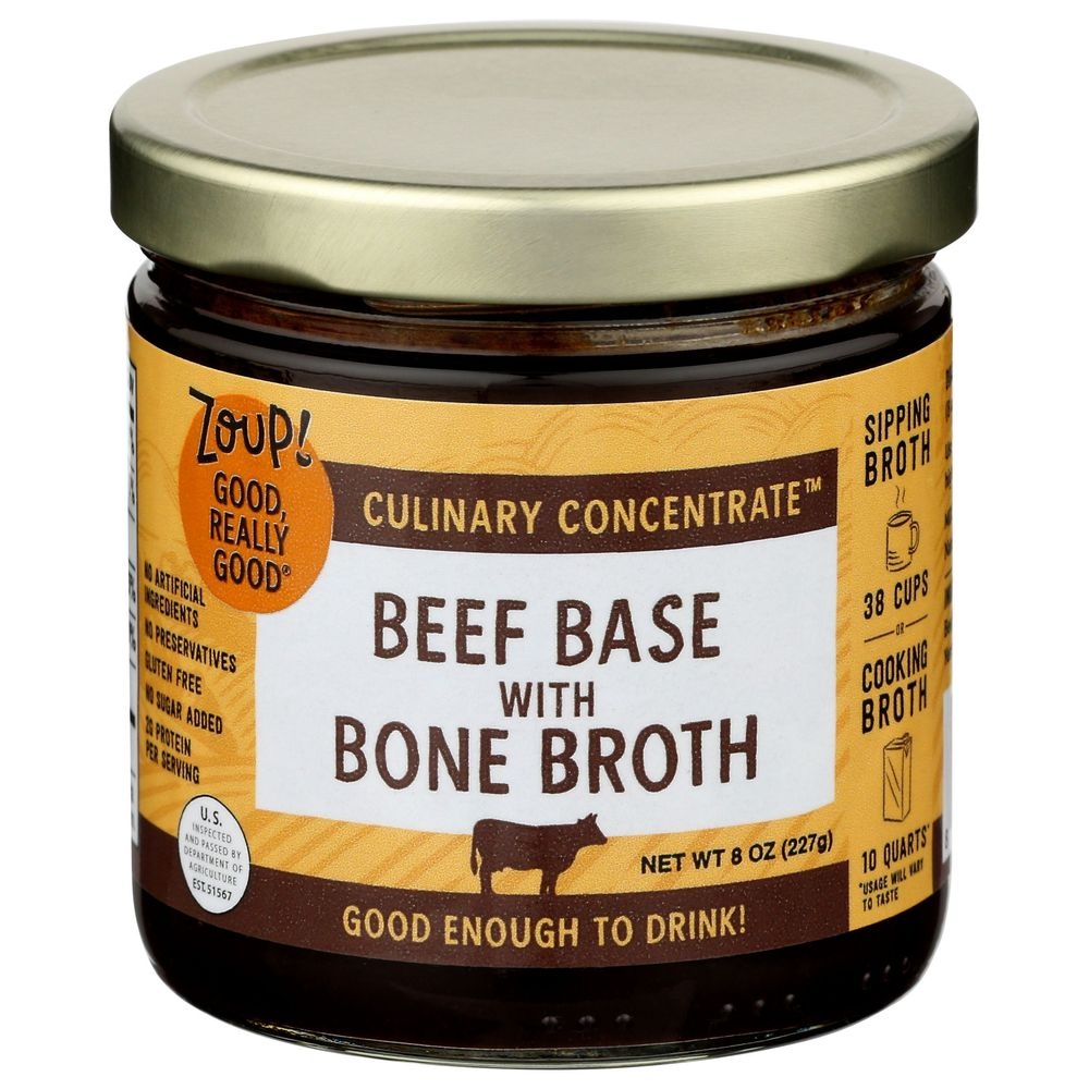 Zoup Good Really Good Beef Bone Broth Concentrate, 7 Ounce -- 6 per case