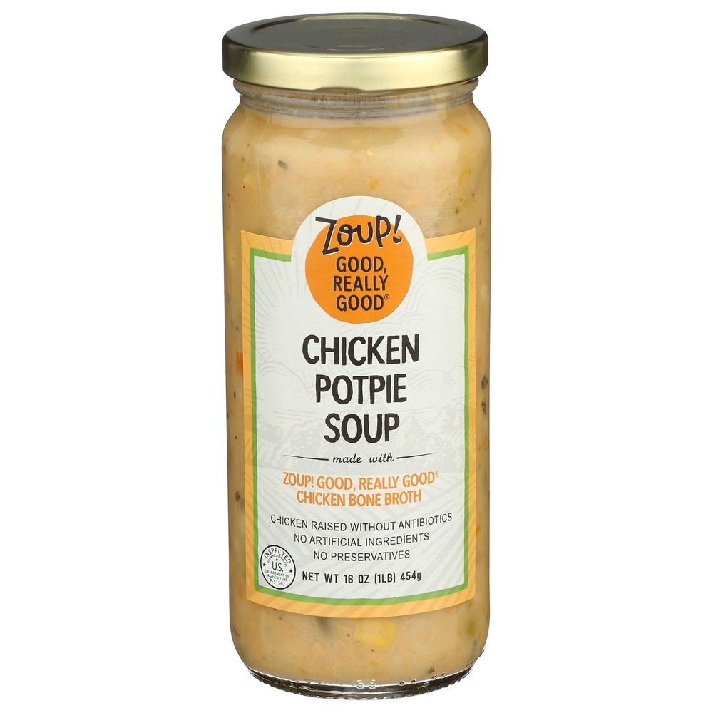 Zoup Good Really Good Chicken Potpie Soup, 16 Ounce -- 6 per case