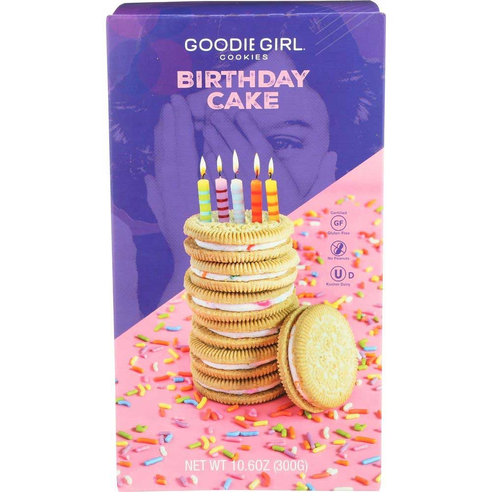 Goodie Girl Birthday Cake Cookie, 10.6 Ounce -- 6 per case