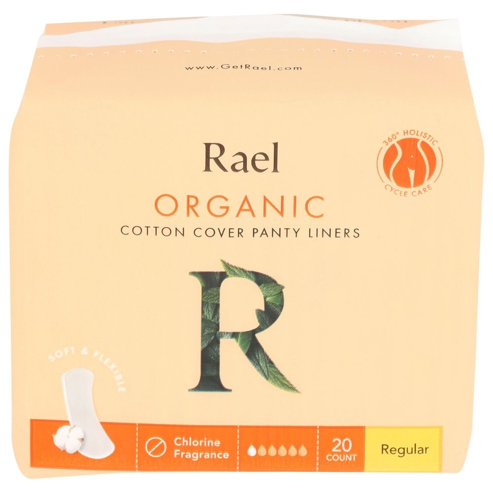 Rael Regular Panty Liner, 20 count
