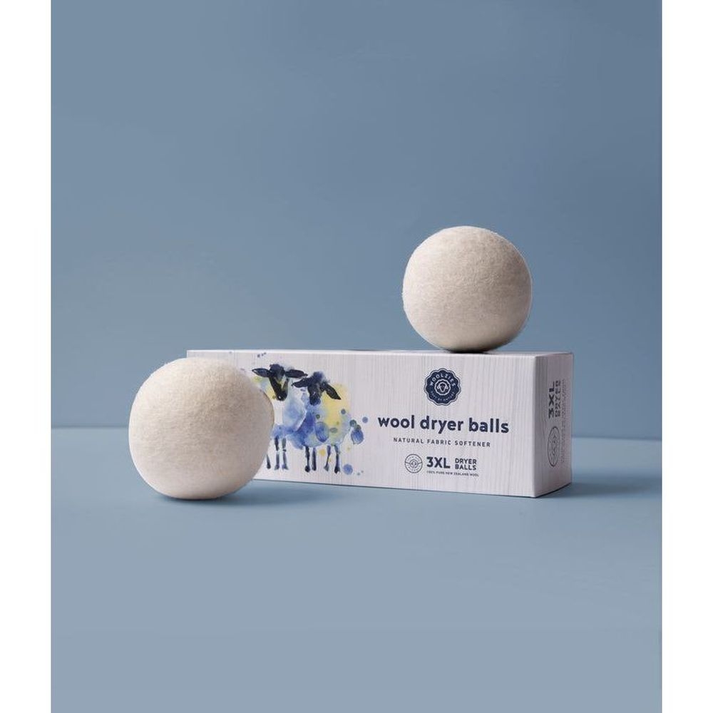 Woolzies Wool Dryer Balls, 3 count -- 12 per case