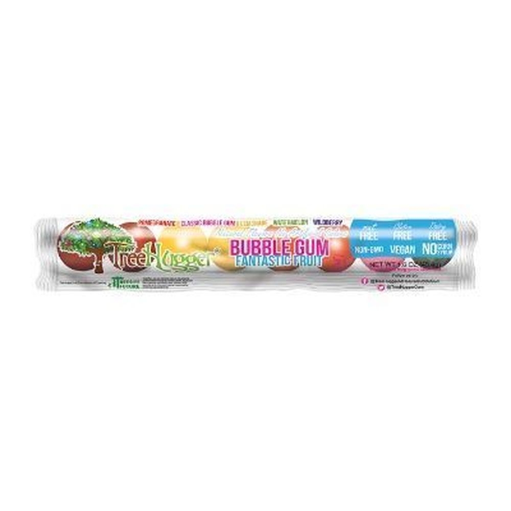 Tree Hugger Fantastic Fruit Bubble Gum, 1.6 Ounce -- 12 per case