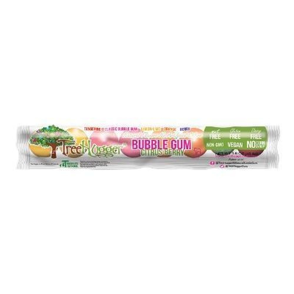 Tree Hugger Citrus Berry Bubble Gum, 1.6 Ounce -- 12 per case