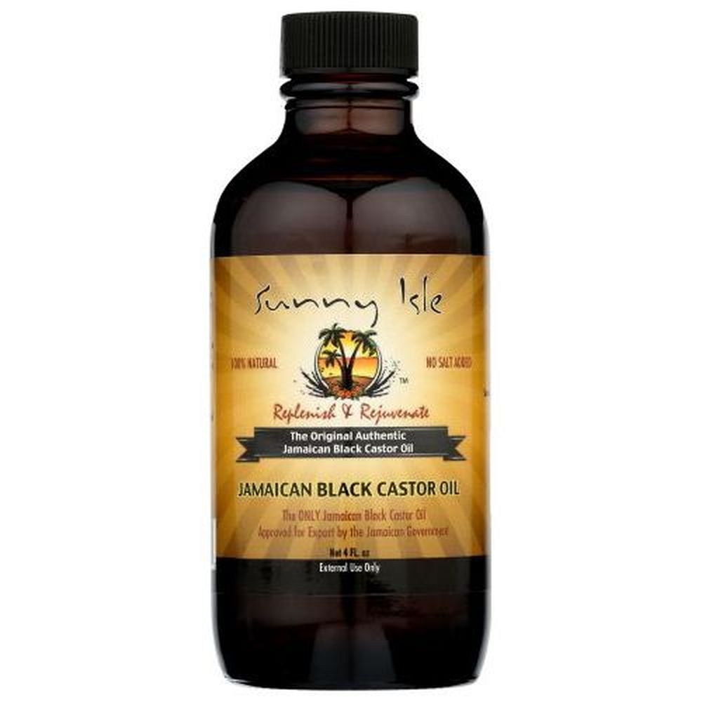 Sunny Isle Jamaican Black Castor Oil, 4 Ounce