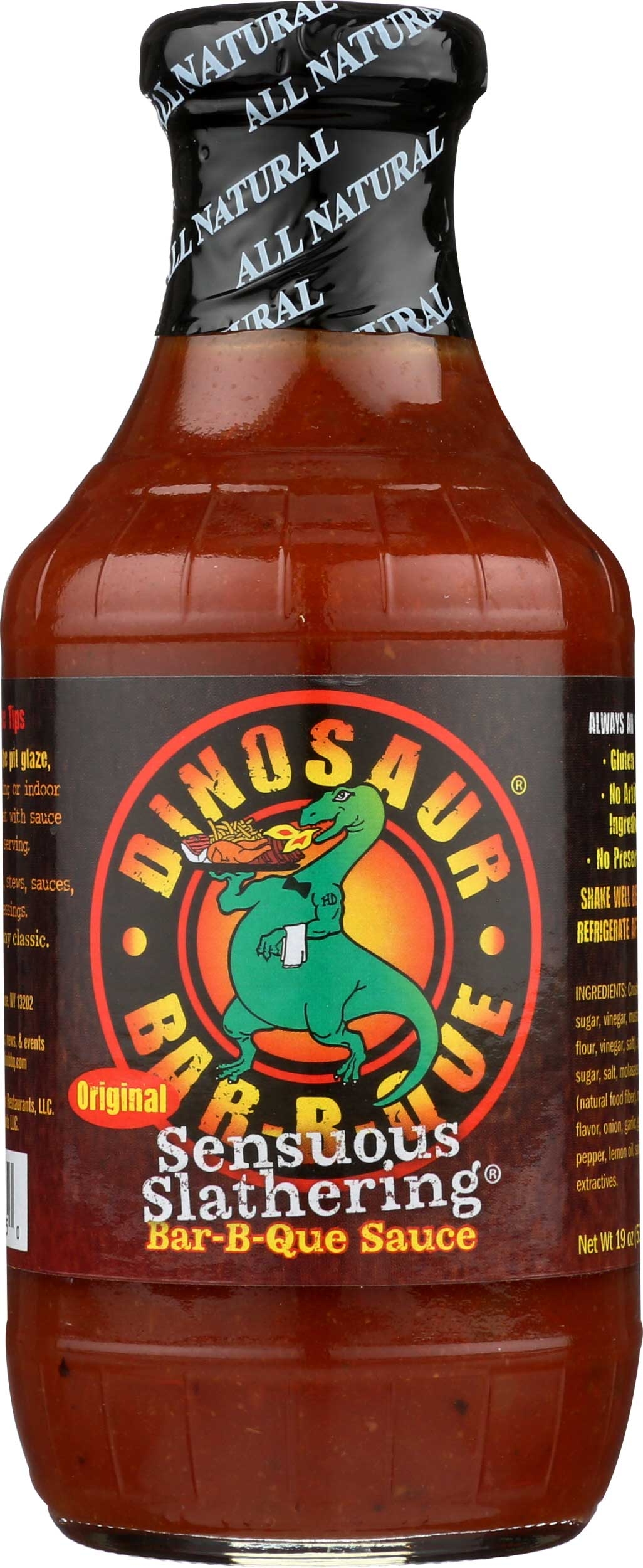 Dinosaur Sensuous Slathering Bbq Sauce, 19 Ounce -- 6 per case