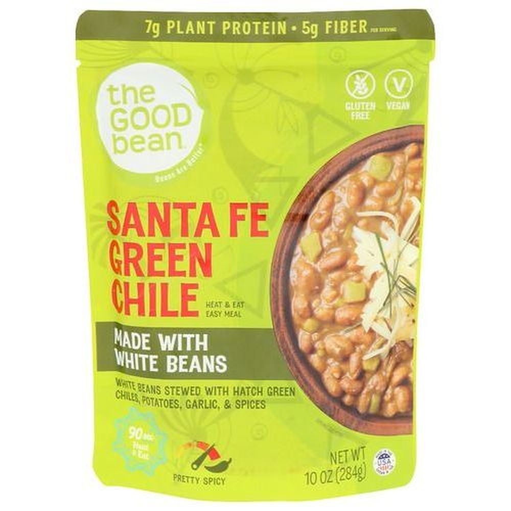The Good Bean White Beans Santa Fe Green Chile, 10 Ounce -- 4 per case