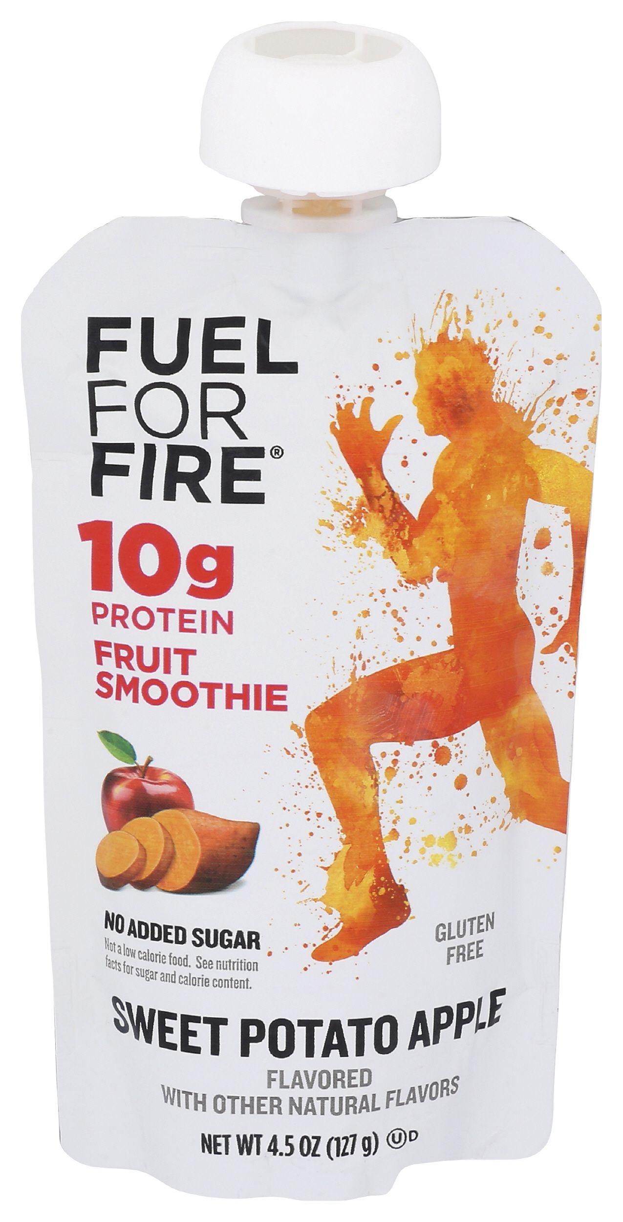 Fuel For Fire Sweet Potato Apple Protein Smoothie, 4.5 Ounce -- 12 per case