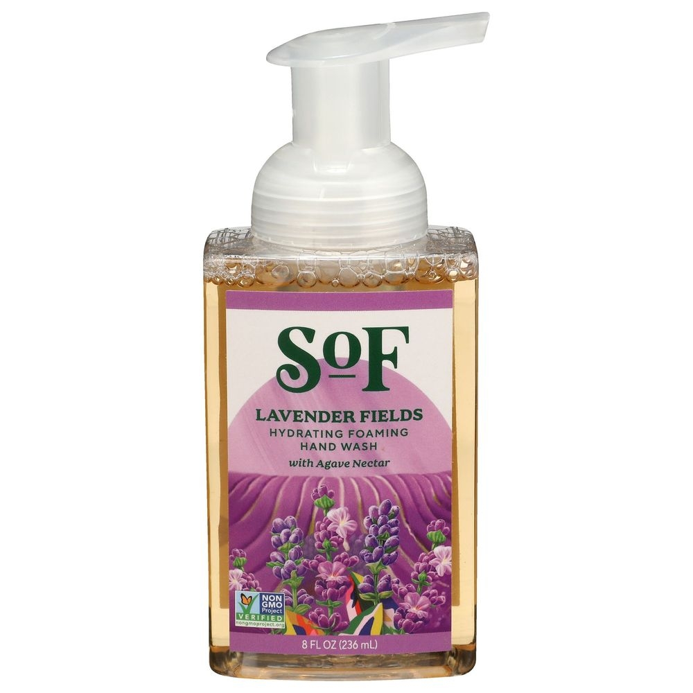 South Of France Lavender Fields Hydrating Foaming Hand Wash, 8 Fluid Ounce