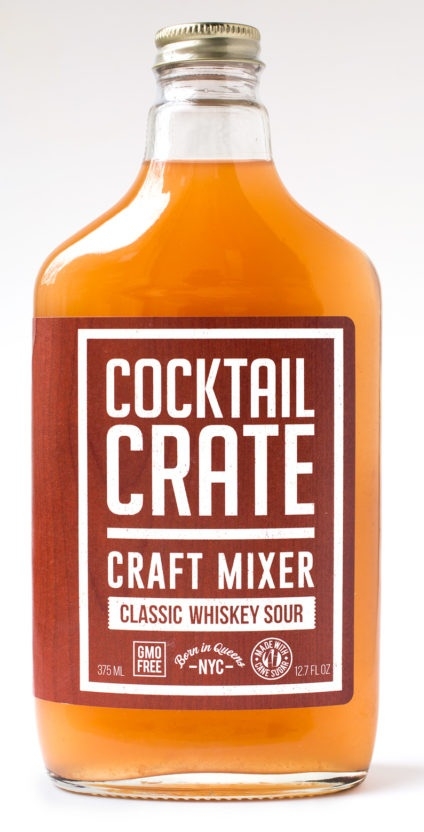 Cocktail Crate Classic Whiskey Sour Craft Mix, 12.68 Fluid Ounce -- 6 per case