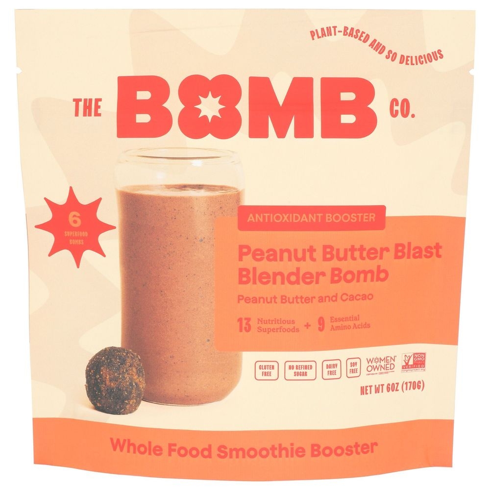 Blender Bombs Cacao and Peanut Butter Smoothie Booster, 5.7 Ounce
