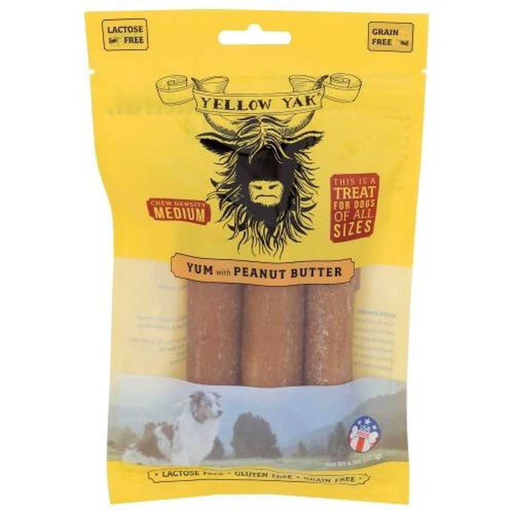 Yellow Yak Yum Peanut Butter for Dog, 4.5 Ounce -- 6 per case