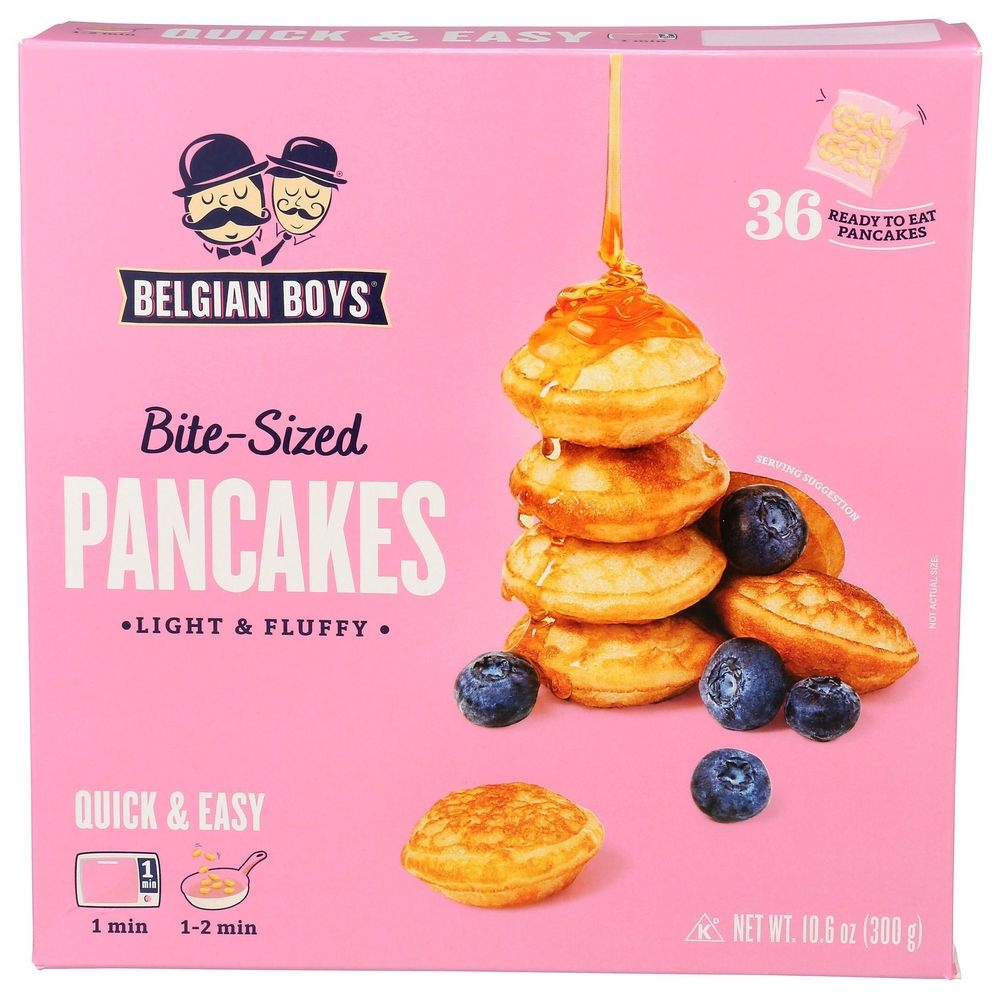 Belgian Boys Bite Size Pancakes, 10.6 Ounce -- 6 per case