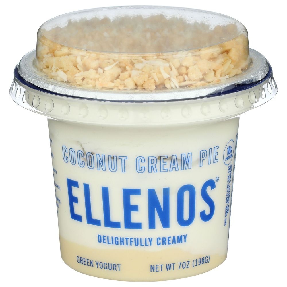 Ellenos Coconut Cream Pie Greek Yogurt, 7 Ounce -- 6 per case