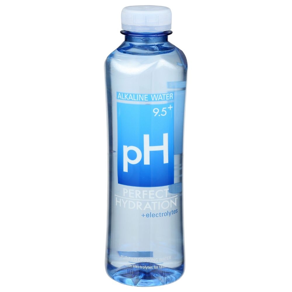 Perfect Hydration 9.5 Plus pH Alkaline Water with Electrolytes, 20 Fluid Ounce -- 24 per case