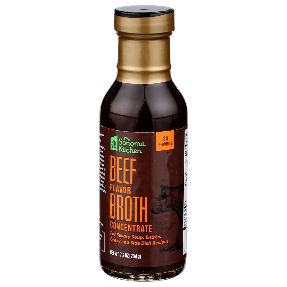 The Sonoma Kitchen Beef Broth Concentrate, 7.2 Ounce -- 6 per case