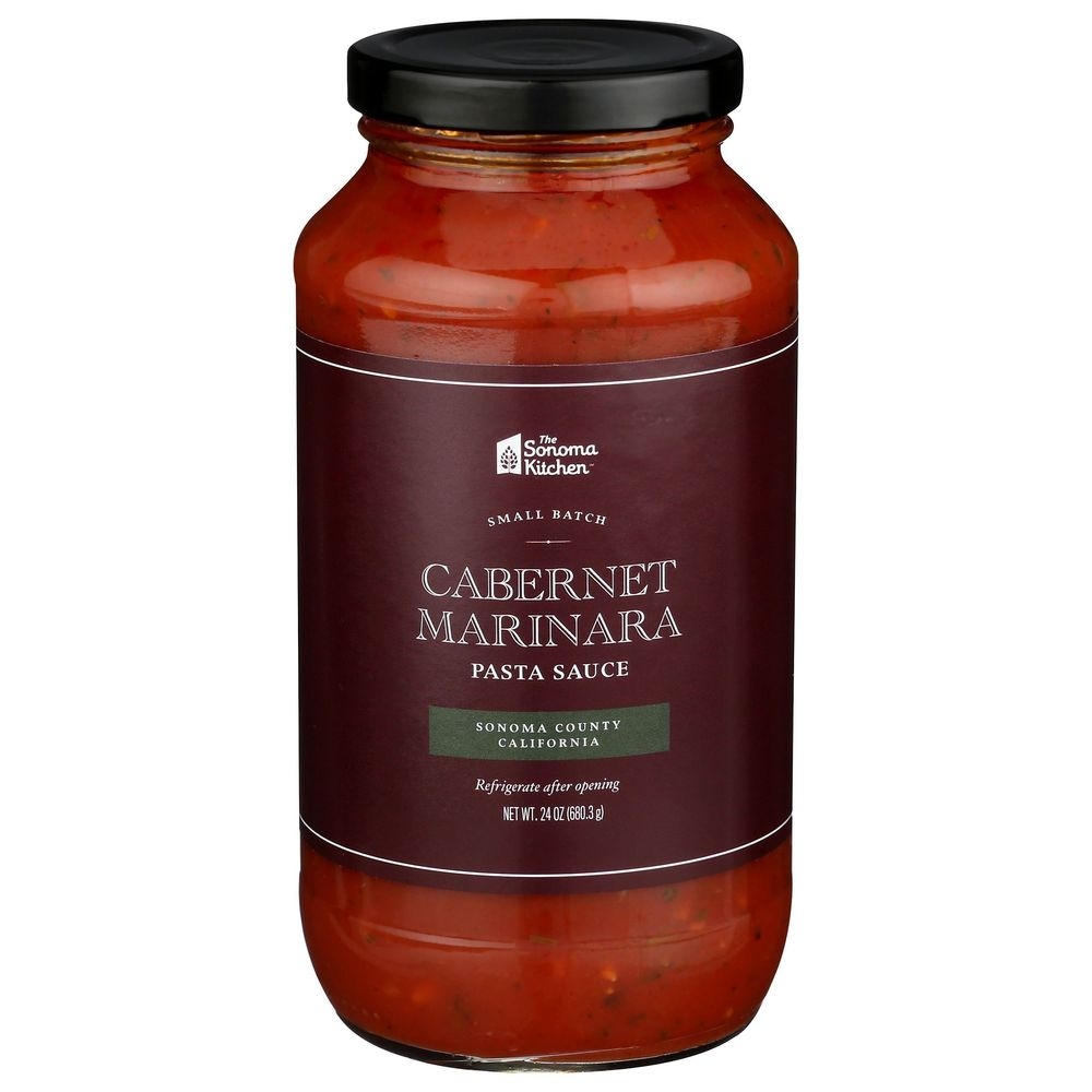 The Sonoma Kitchen Sauce Pasta Cabernet Marinara Pasta Sauce, 24 Ounce -- 6 per case