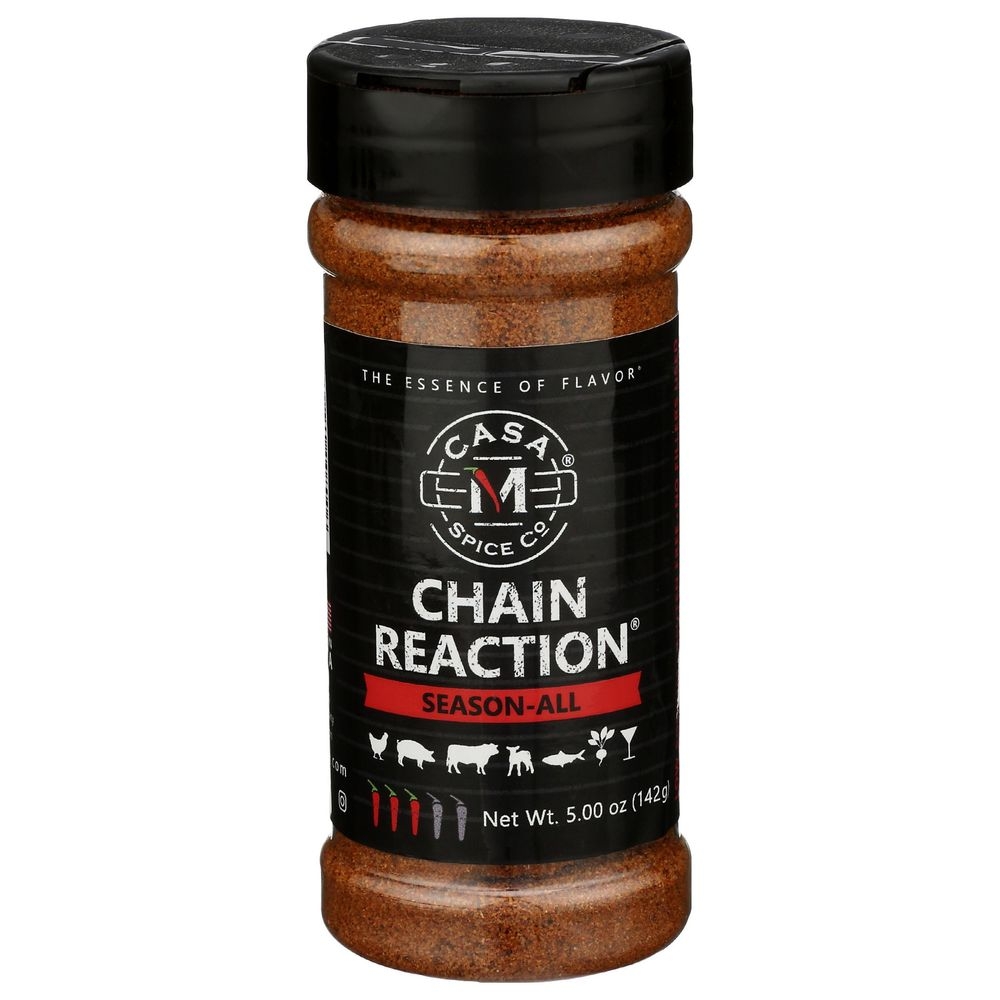 Casa M Spice Co Chain Reaction Season All Seasoning, 5 Ounce -- 6 per case
