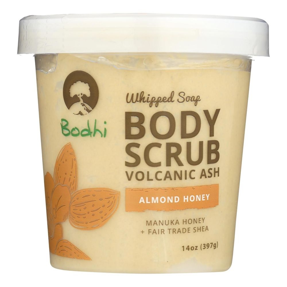 Bodhi Almond Honey Whipped Body Scrub, 14 Ounce