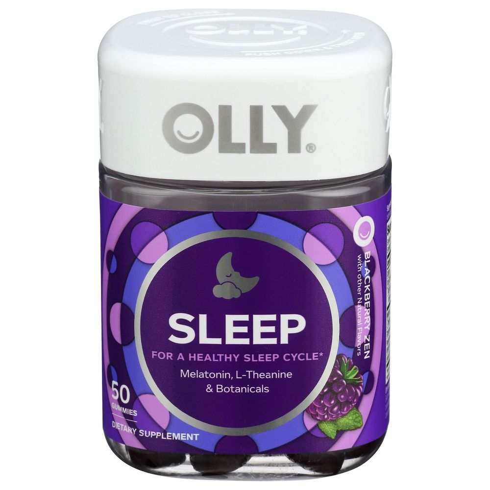 Olly Blackberry Zen Sleep Gummies, 50 Count
