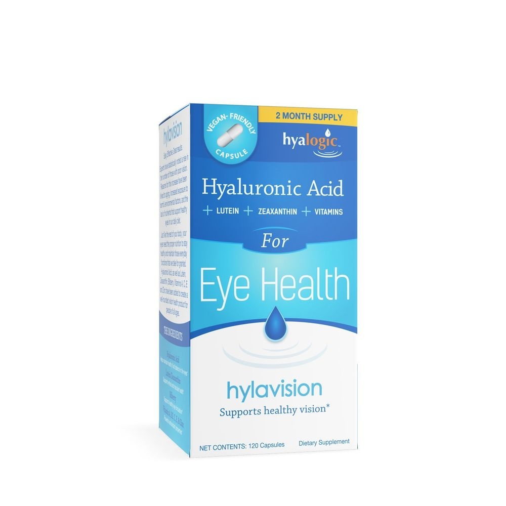 Hyalogic Hylavision Eye Health Hyaluronic Acid Capsules, 120 count